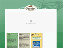 Tablet Screenshot of meadow-ridge.net